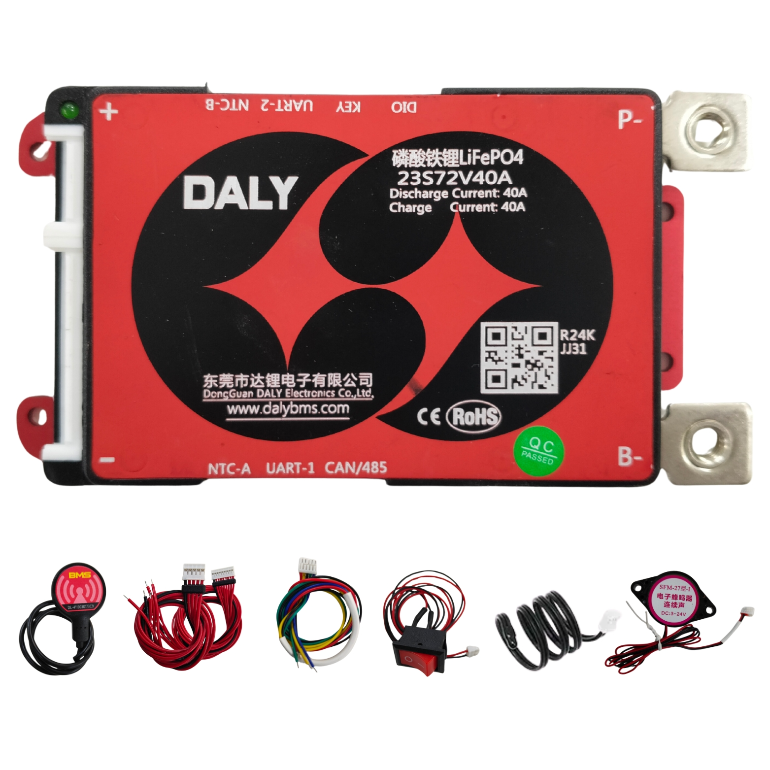 DALY SMART BMS LFP 23S 40A - Image 4